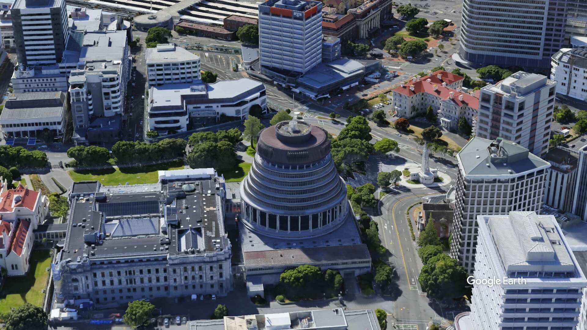Using Google Earth Studio to create drone shots